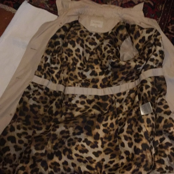 Laundry by Shelli Segal tan spring jacket - Picture 5 of 7